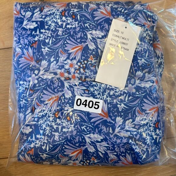 JULIA JORDAN
Women's Floral-Print Mock-Neck Ruffle Dress - Picture 4 of 4